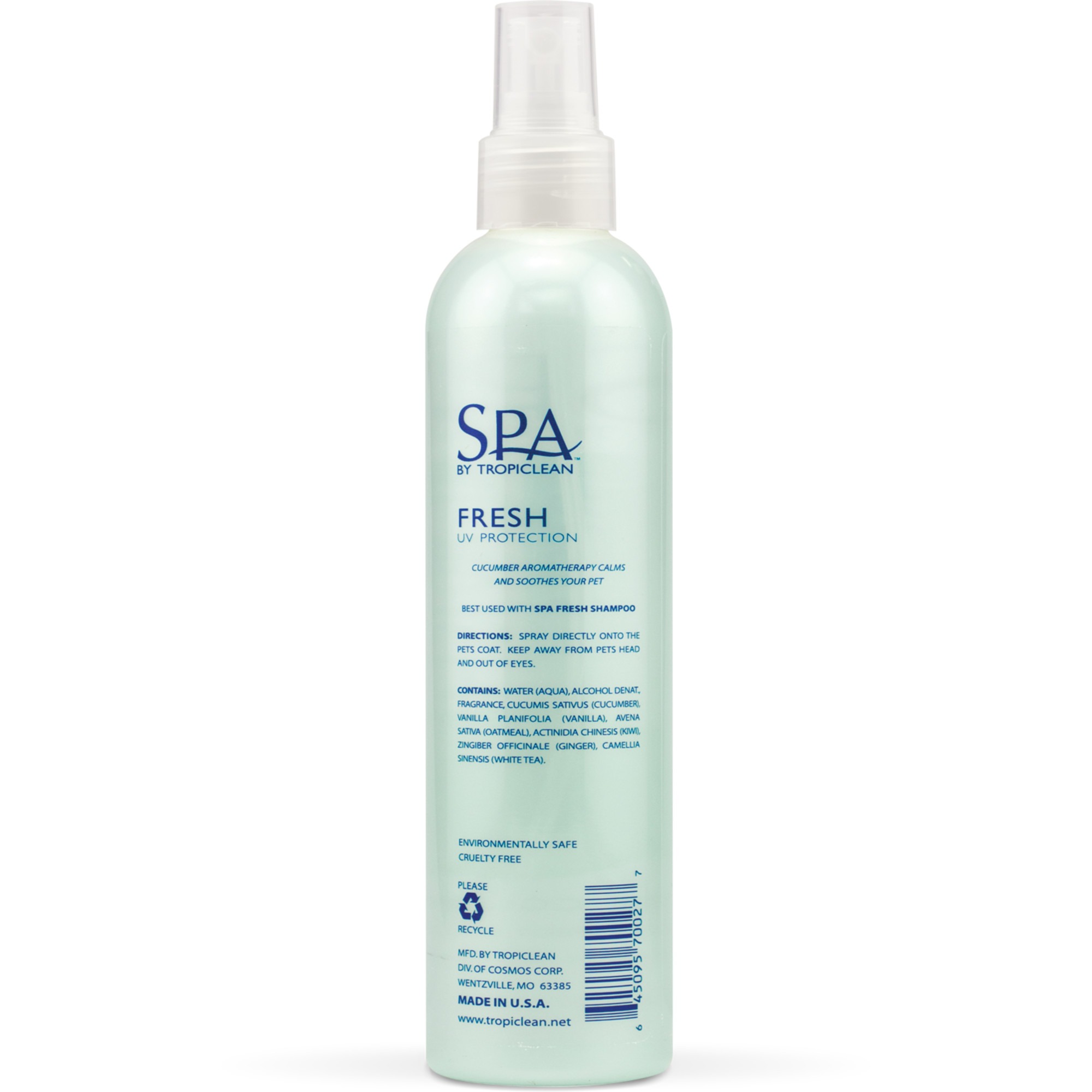 Tropiclean SPA Lavish 8oz (236ml) Fresh Pet Cologne image 2