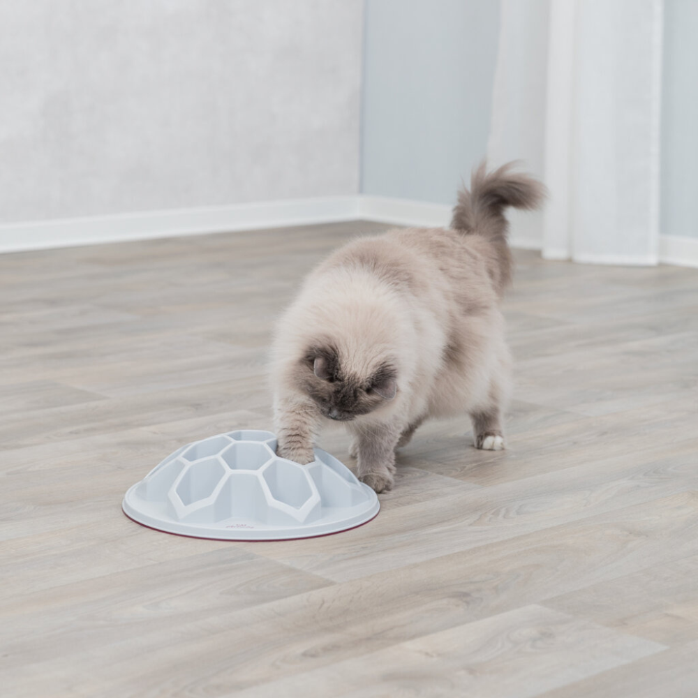 Trixie Cat Activity Snack Hive XXL Strategy Game, ø 35 cm, Light Grey image 2