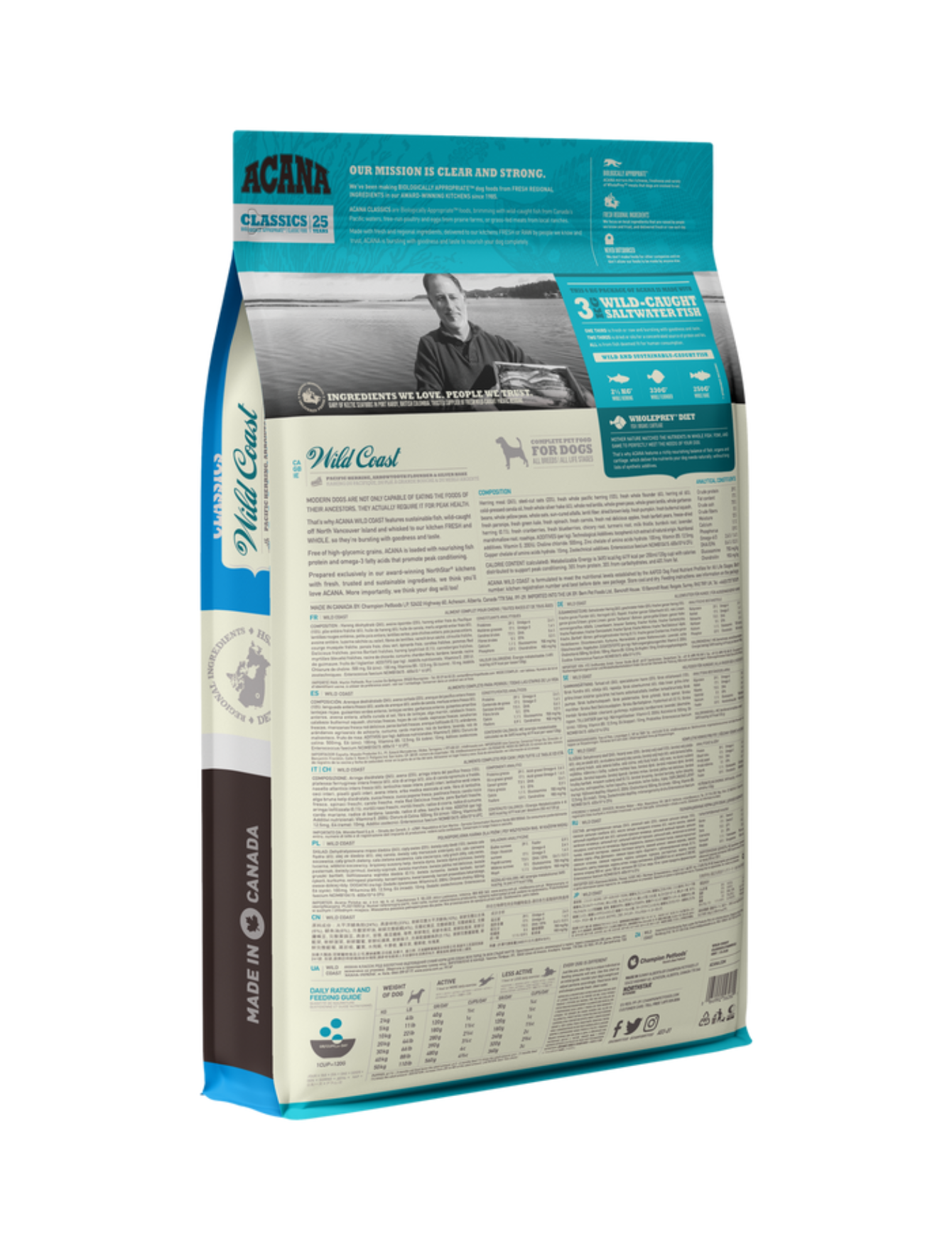 Acana Dog Classic 14.5kg Wild Coast Dry Dog Food (EXP: 30 Nov 2026) image 2