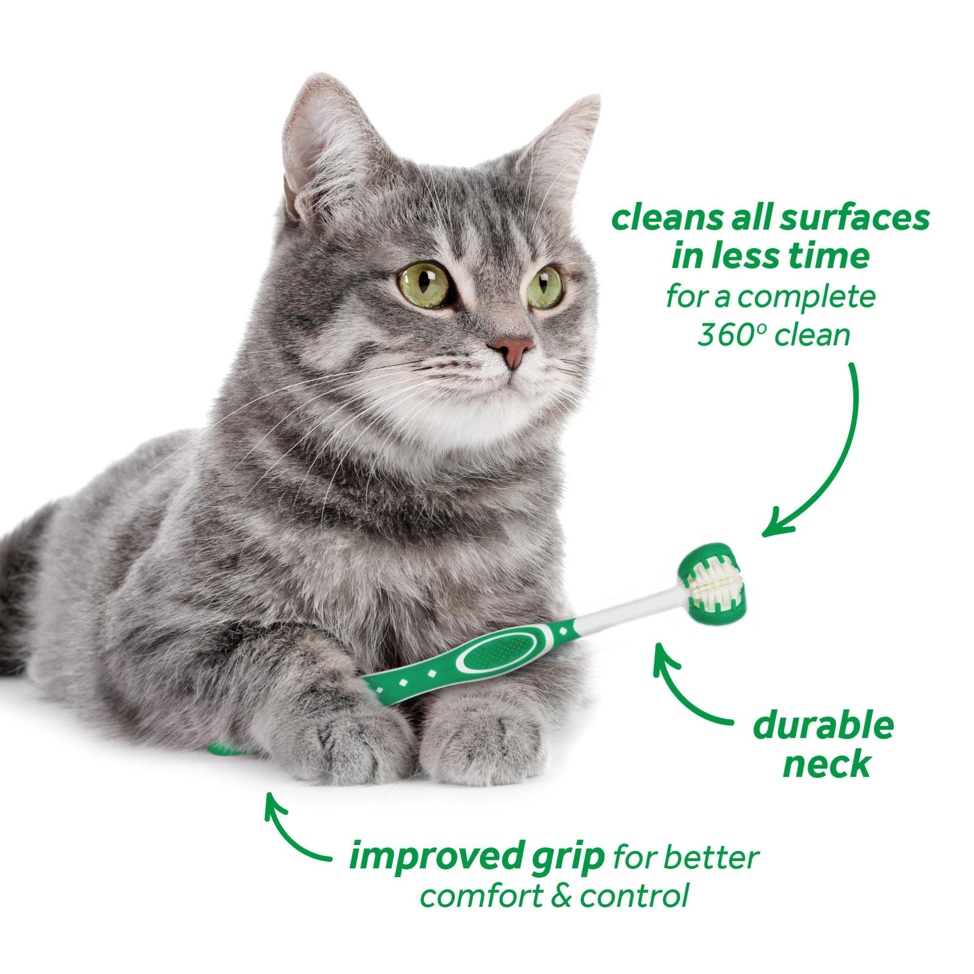 Tropiclean Fresh Breath Cat Oral Care Kit 59ml image 4