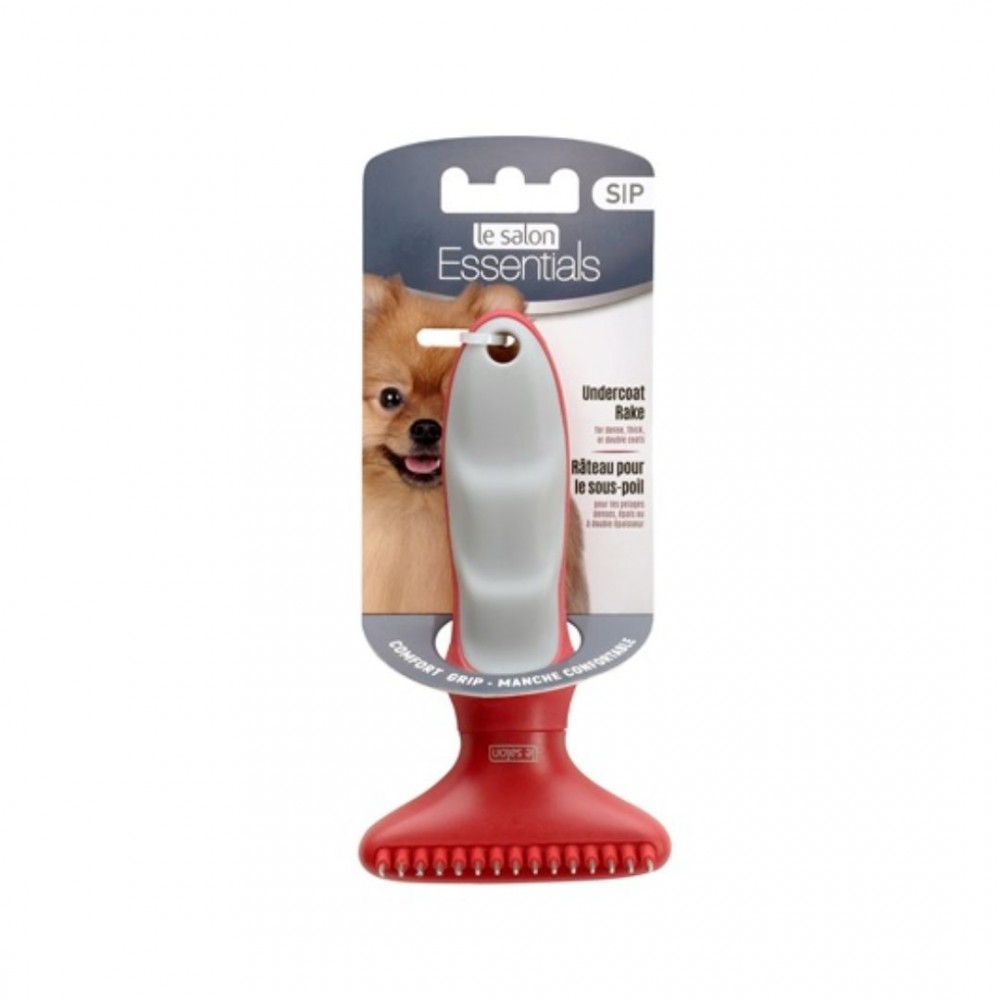 Le Salon Essential Dog Single Undercoat Rake Short Tooth 15pin image 2