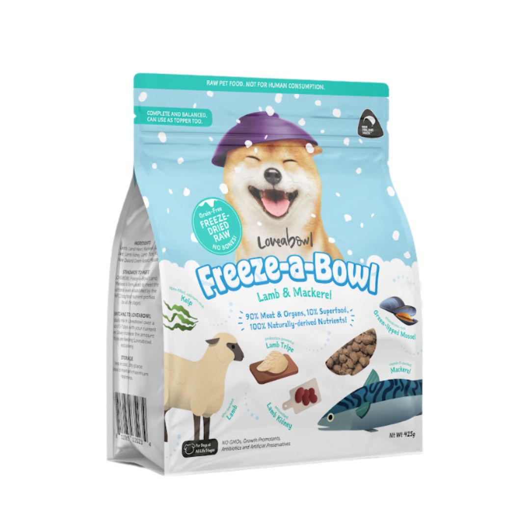 Loveabowl Dog Freeze A Bowl Lamb & Mackerel Dry Dog Food image 3