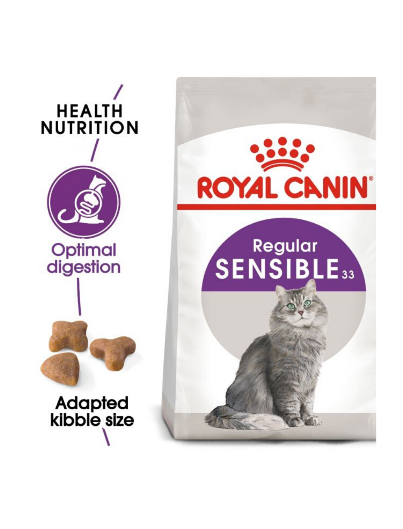 Royal Canin Cat 400g Sensible 33 Dry Cat Food image 2