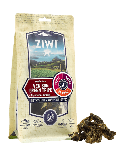Ziwipeak Dog 70g Venison Green Tripe Dog Treat image 2
