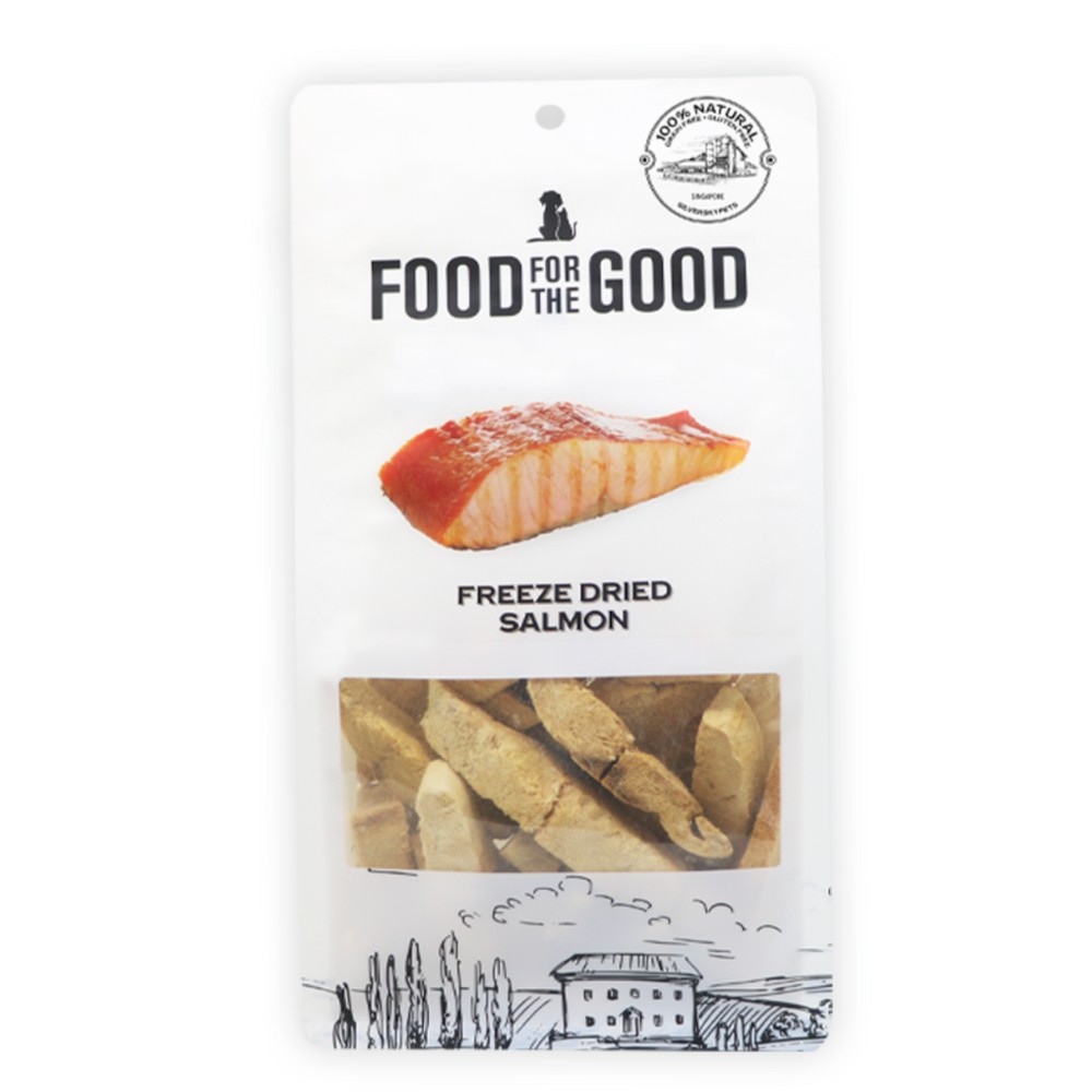 Food For The Good Freeze Dried 50g Salmon Dog & Cat Treats image 2