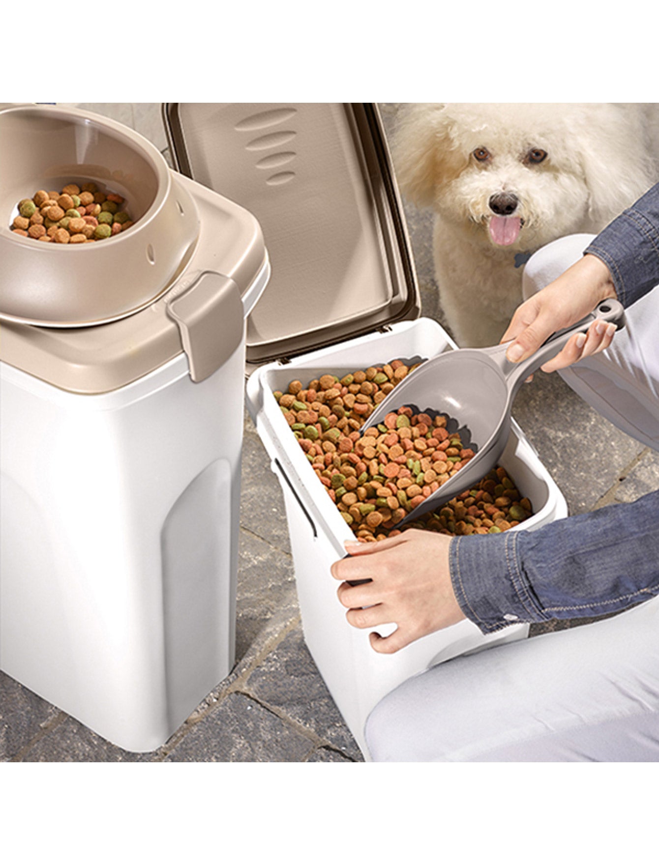 Stefanplast Pet Food Container 25L (Clear) image 2