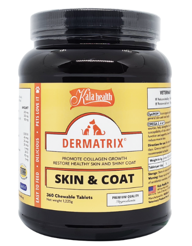 Kala Health Dermatrix Original Pet Supplements 180cts image 2