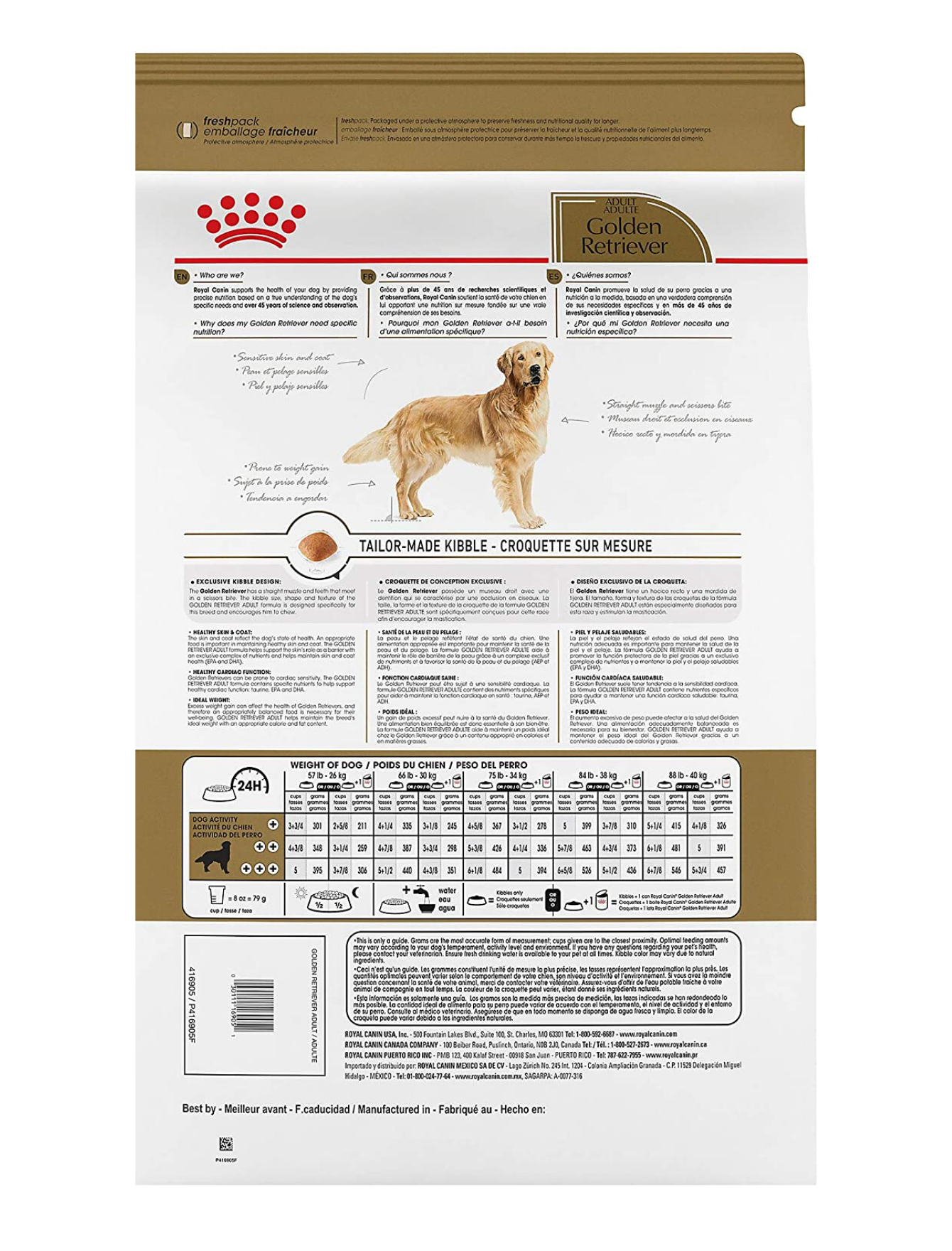 Royal Canin Dog 3kg Adult Golden Retriever Dry Dog Food image 5