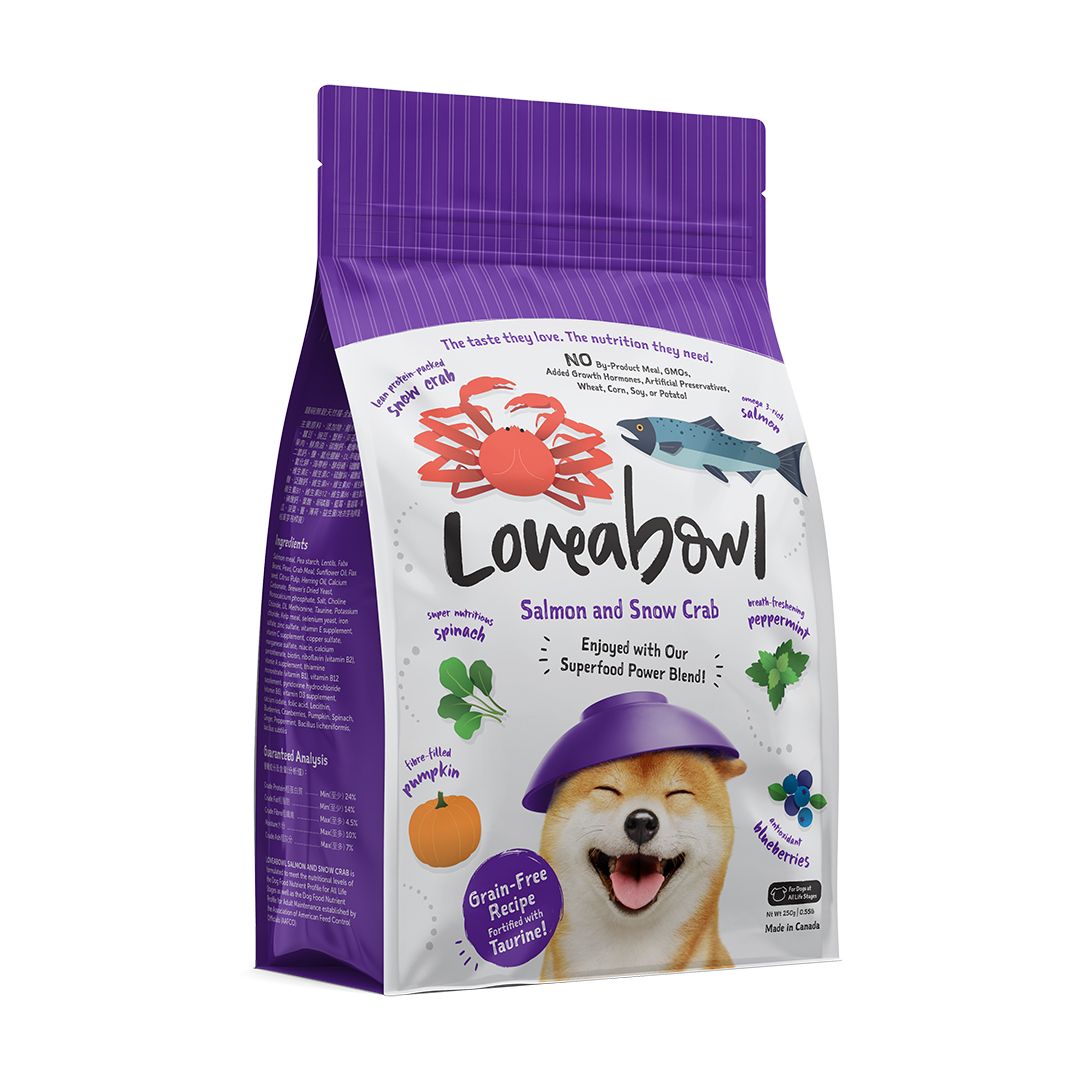 Loveabowl Dog Salmon with Snow Crab Dry Dog Food image 2