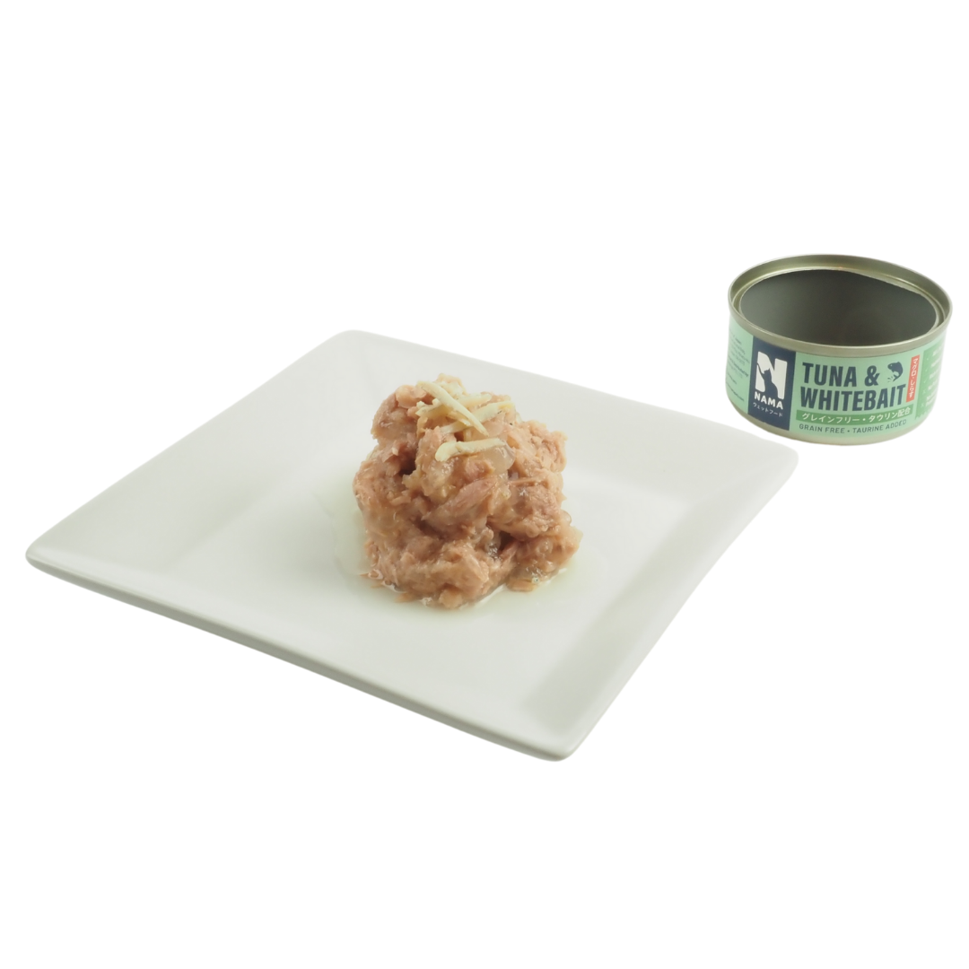 NAMA Cat 80g Deboned Tuna & Whitebait Canned Wet Cat Food image 2
