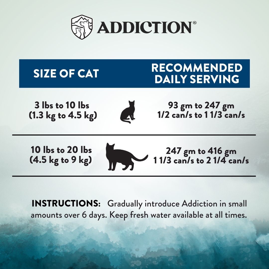 Addiction Cat Wild Islands 185g Pacific Catch Grain Free Wet Canned Cat Food image 6