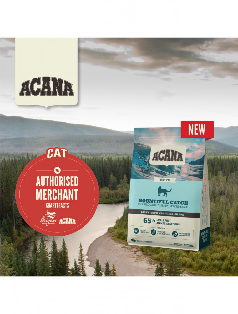 Acana Cat Classic 4.5kg Bountiful Catch Dry Cat Food image 6