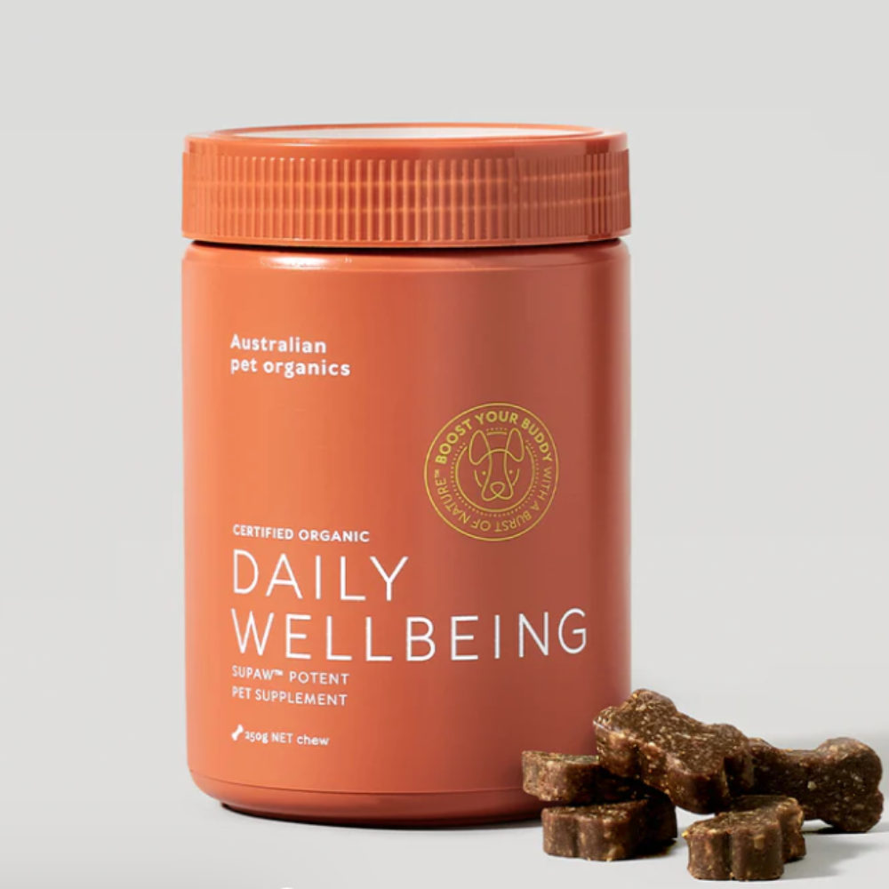 Australian Pet Organics Dog 250ml Daily Wellbeing Vitamin Chew Supplement for Dogs image 2