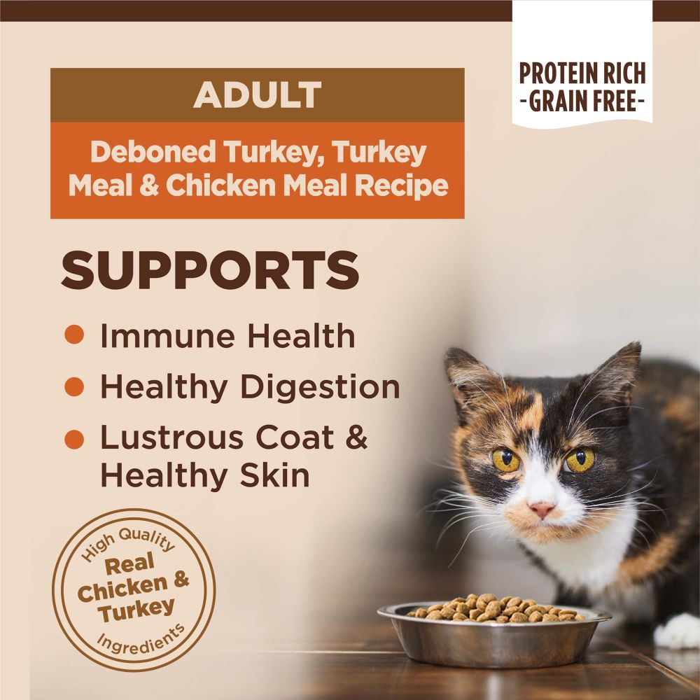 Wellness CORE Cat 4.9kg (11lb) Original Deboned Turkey, Turkey Meal & Chicken Meal Grain Free Dry Cat Food (EXP: 21 Dec 2026) image 3