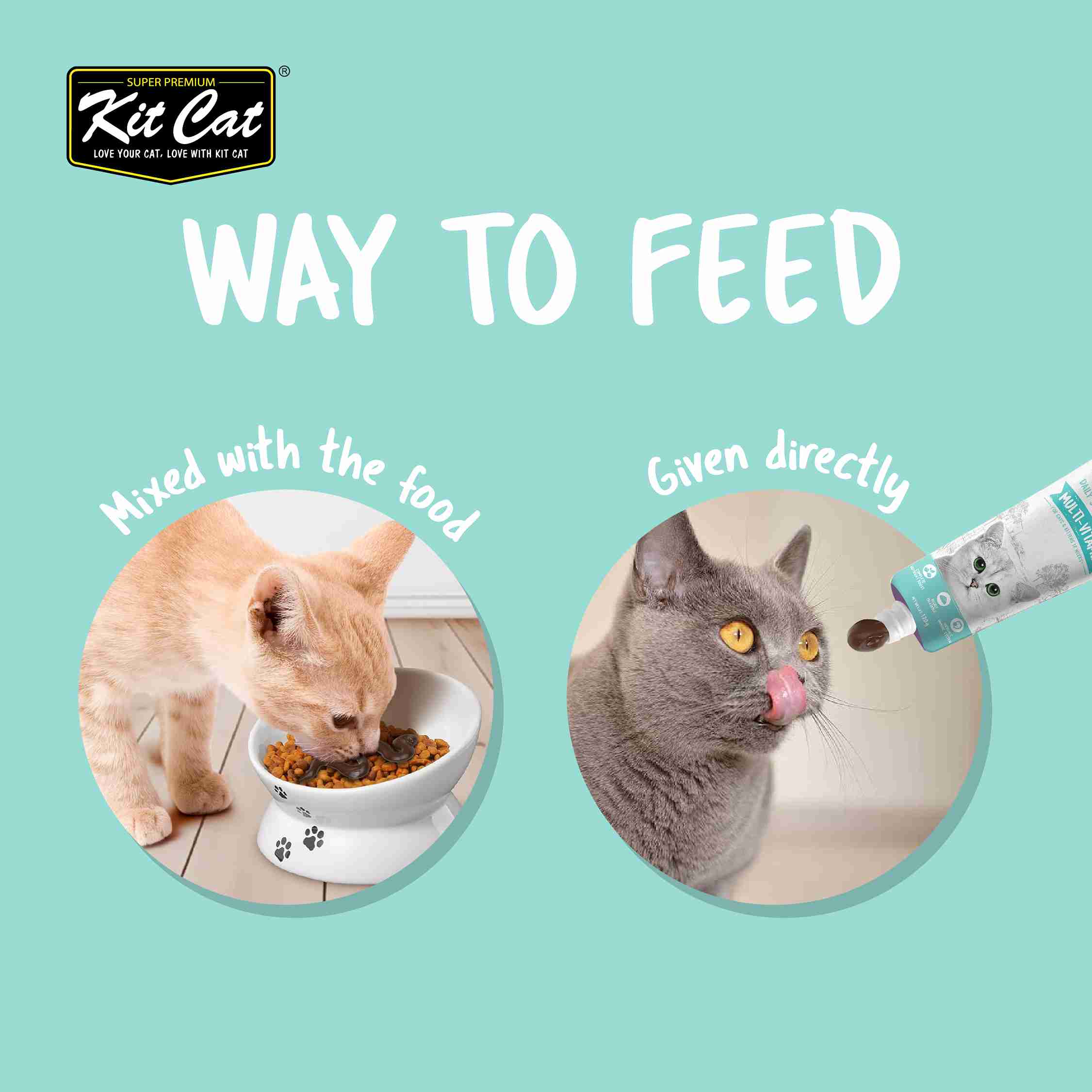 Kit Cat 120g Daily Nutritional Supplement Gel Urinary Care For Cats & Kittens image 3