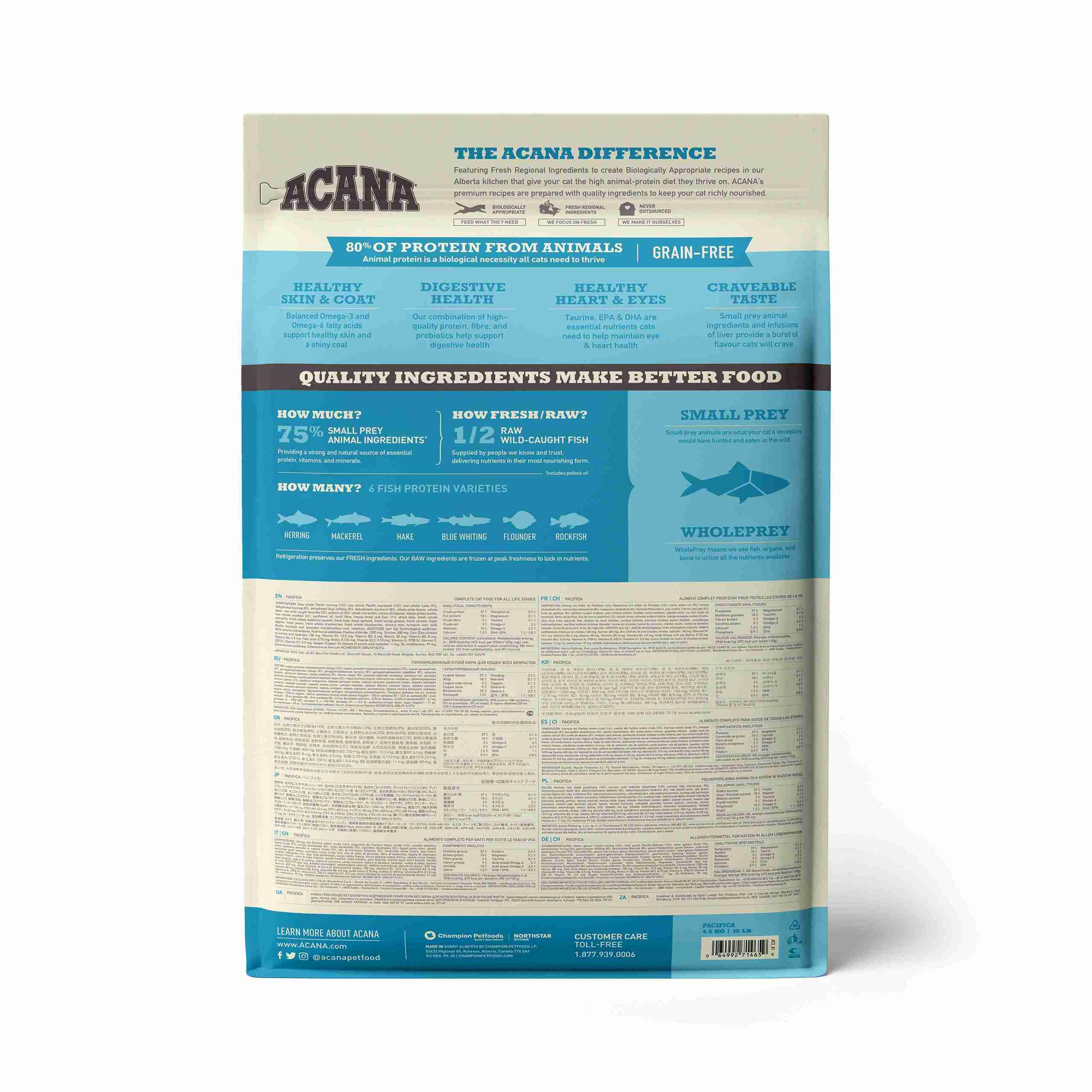 Acana Cat Regionals 340g Pacifica Dry Cat Food image 2
