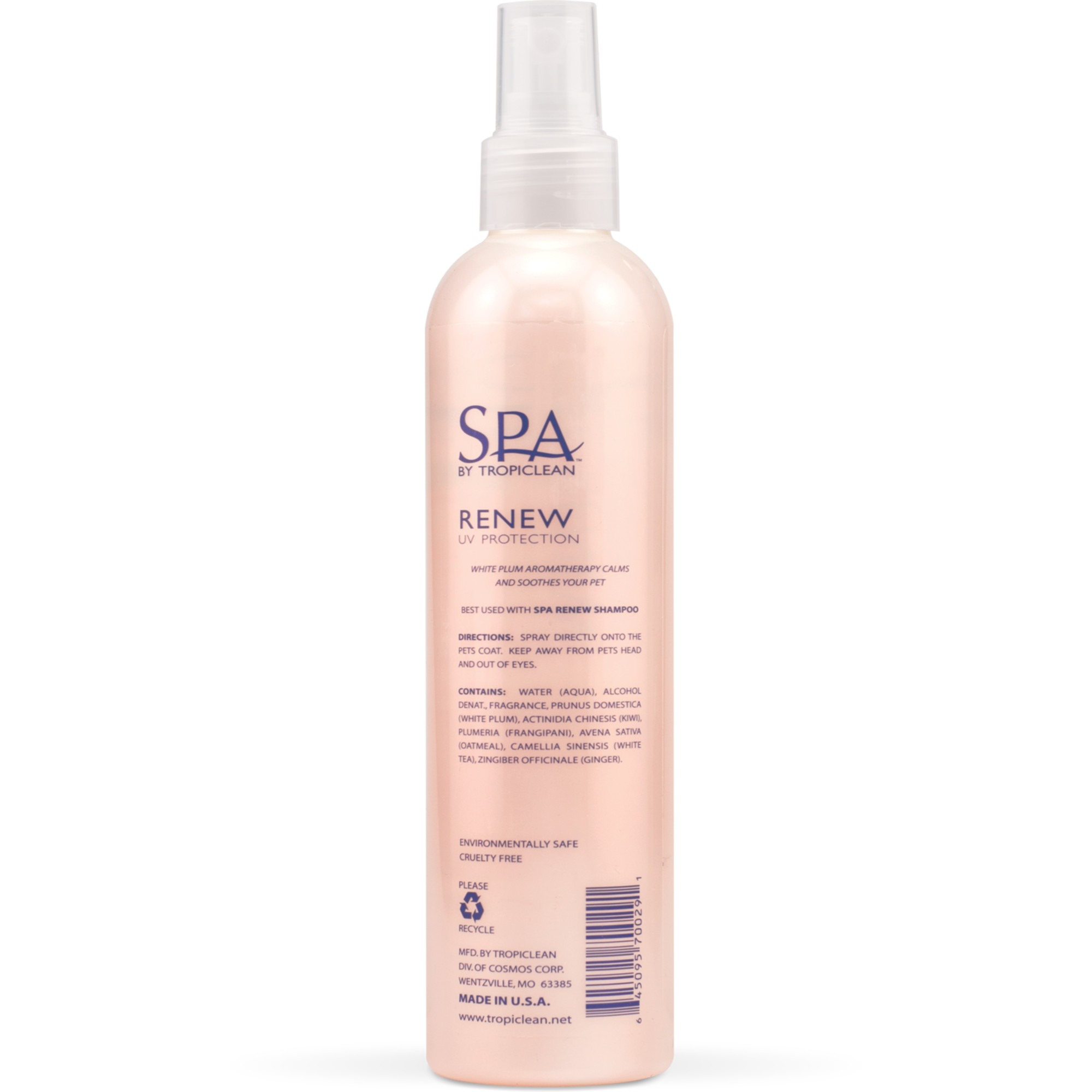 Tropiclean SPA Lavish 8oz (236ml) Renew Pet Cologne image 2