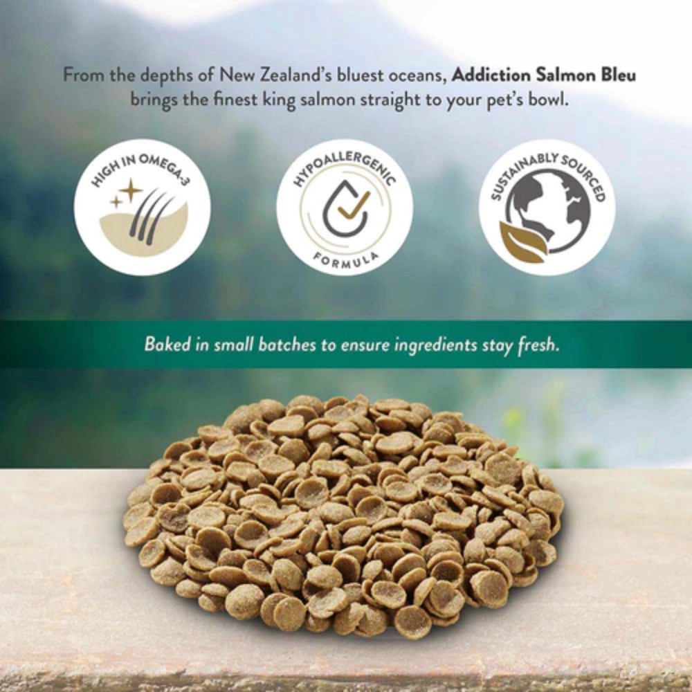 Addiction Dog 1.8kg Grain Free Salmon Bleu Dry Dog Food image 2