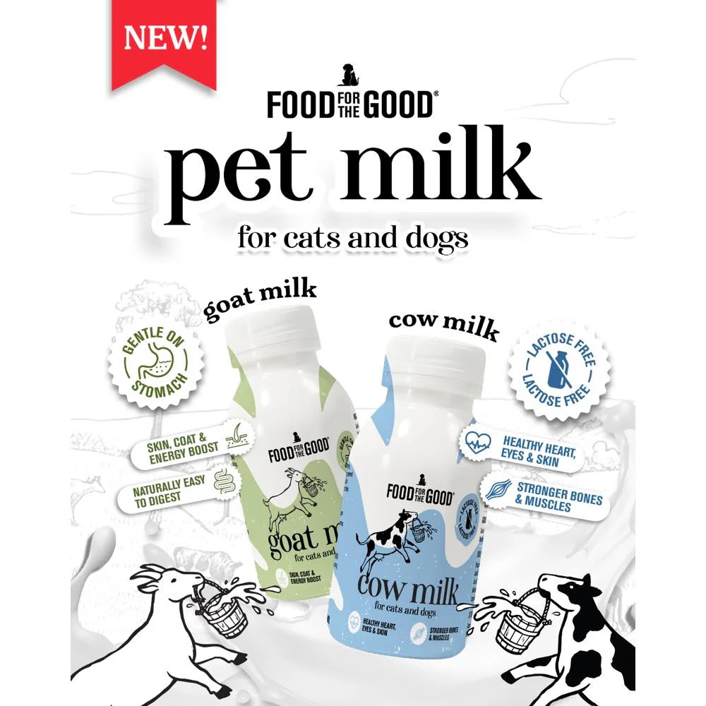 Food For The Good 200ml Goat Milk For Cat & Dog image 2