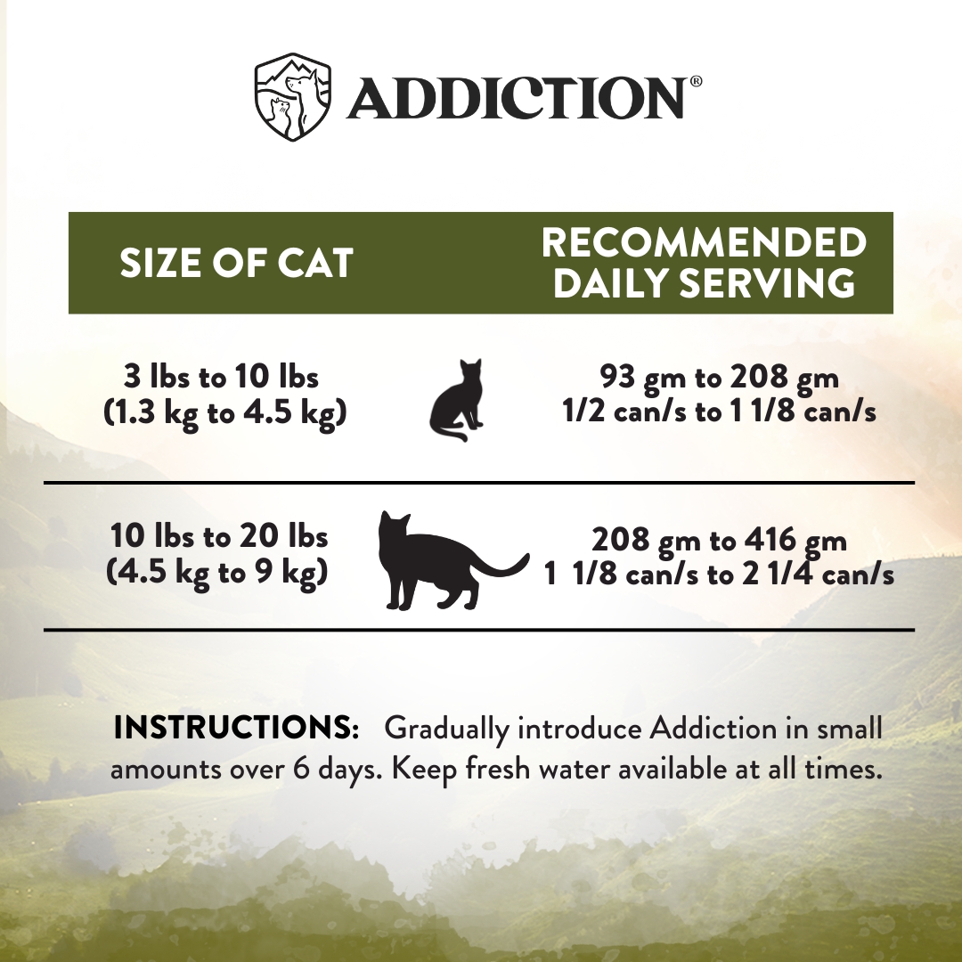 Addiction Cat Wild Islands 185g Highland Meat Grain Free Wet Canned Cat Food image 3