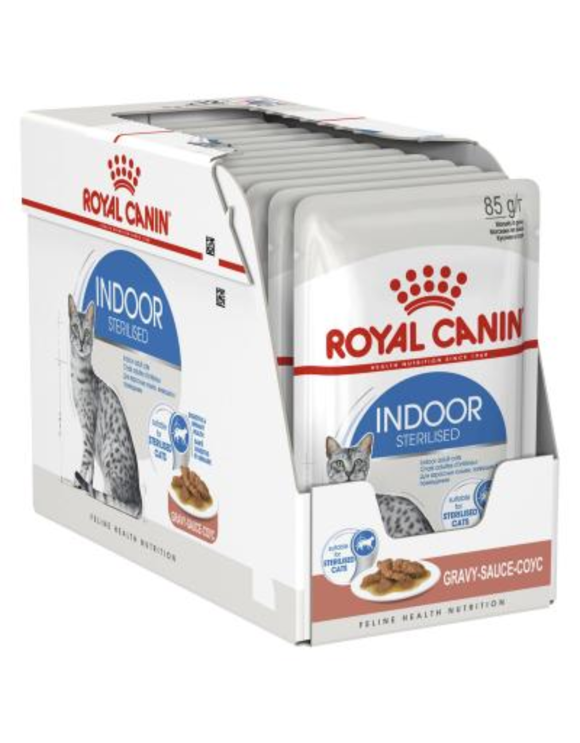 Royal Canin Cat 85g Indoor Sterilised Gravy Wet Cat Food (EXP: 31 Aug 2026) image 2