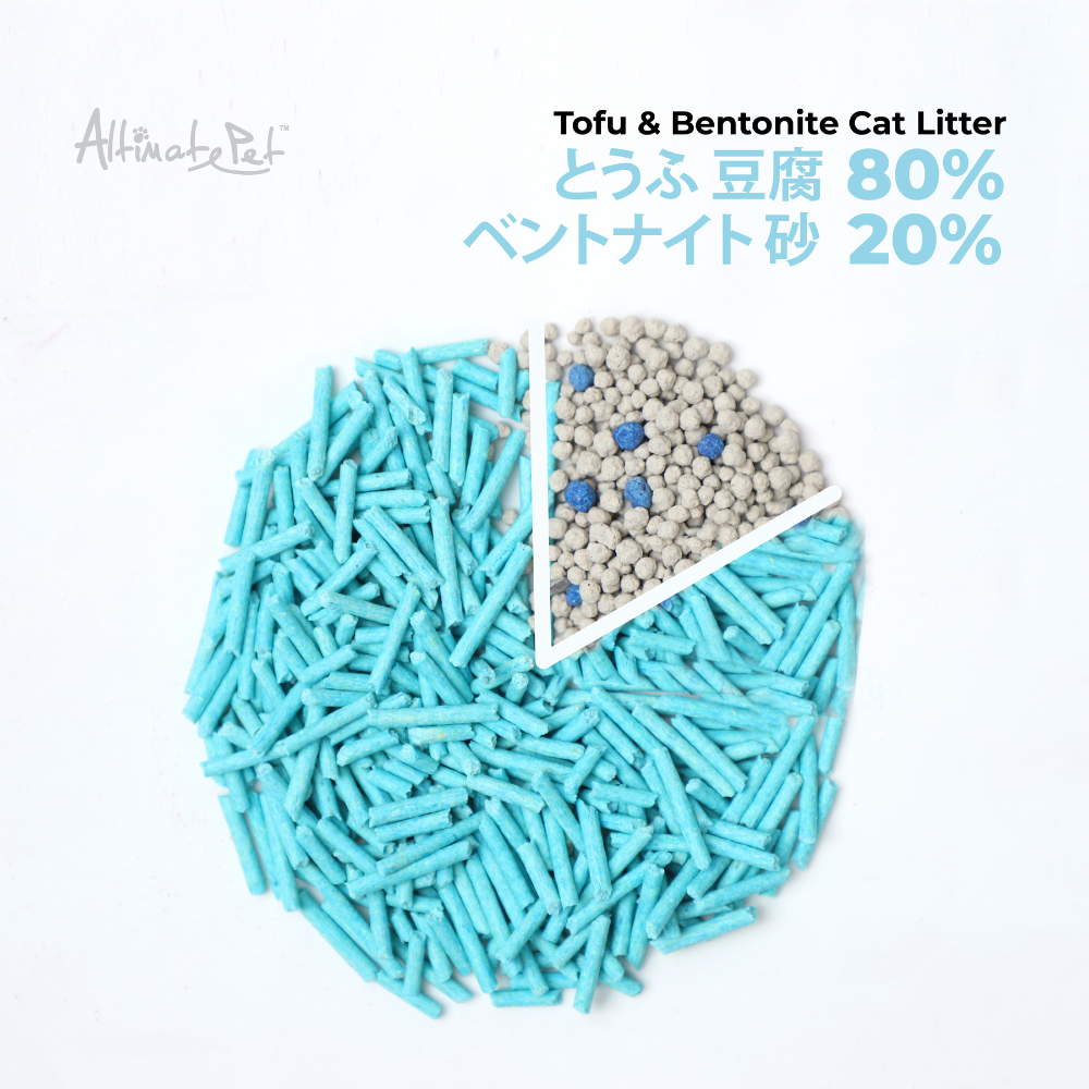Altimate Pet Tofu & Bentonite Cat Litter 6L Baby Powder image 3