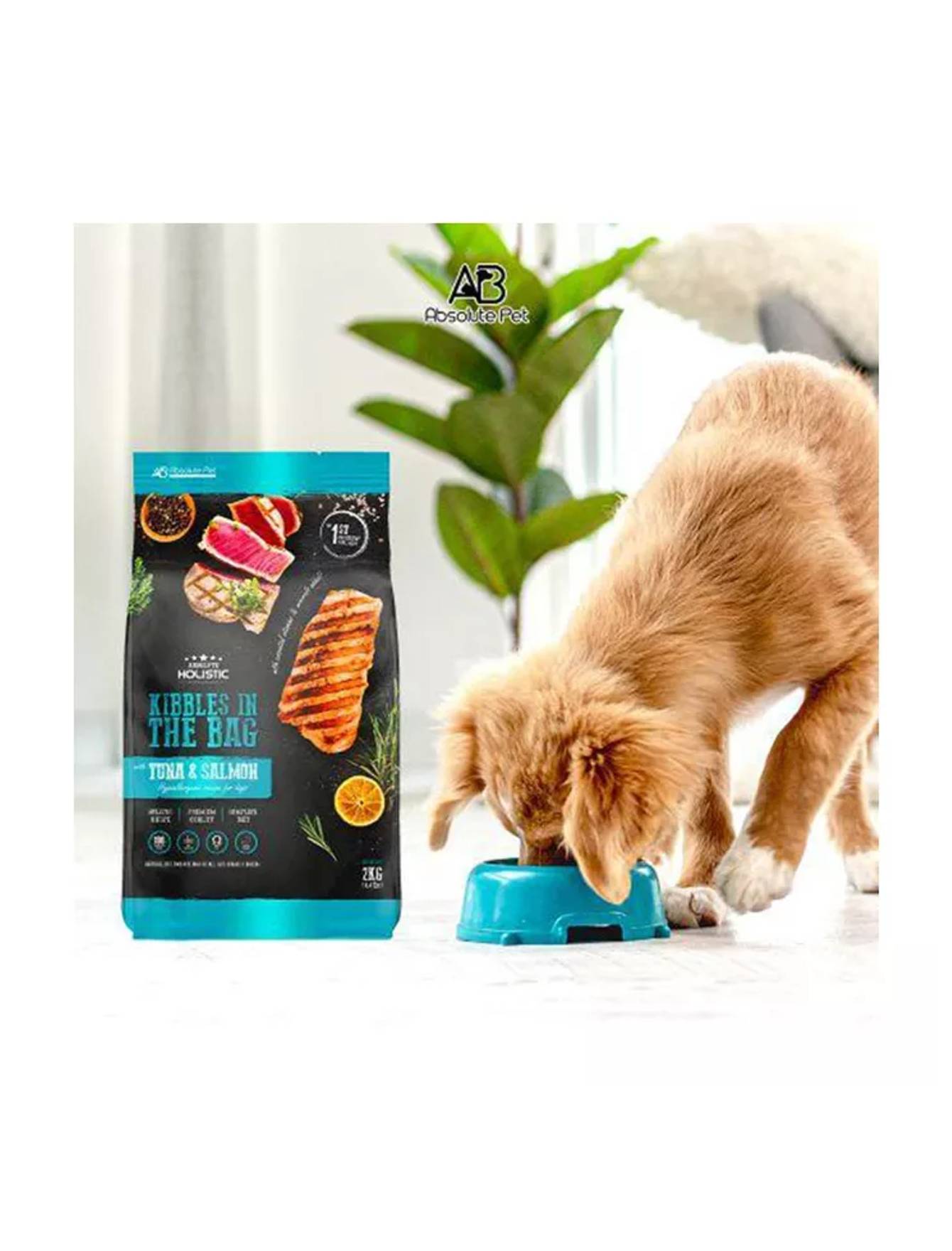 Absolute Holistic Dog 12kg Kibbles In The Bag Tuna & Salmon Dry Dog Food (EXP: 20 Nov 2026) image 4