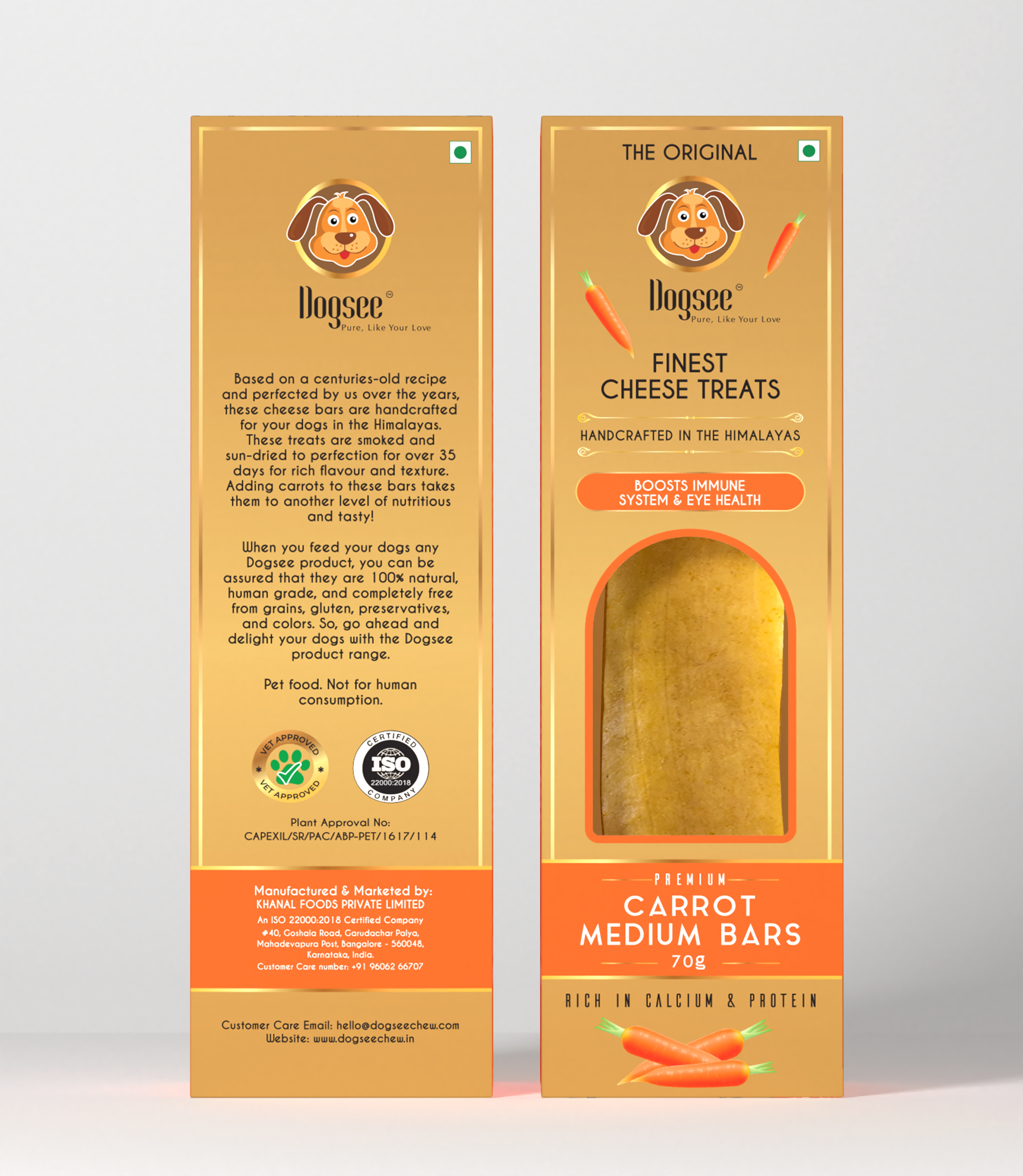 Dogsee Dental Chew Singles Medium Long-lasting Carrot 70g for Medium Dogs image 7