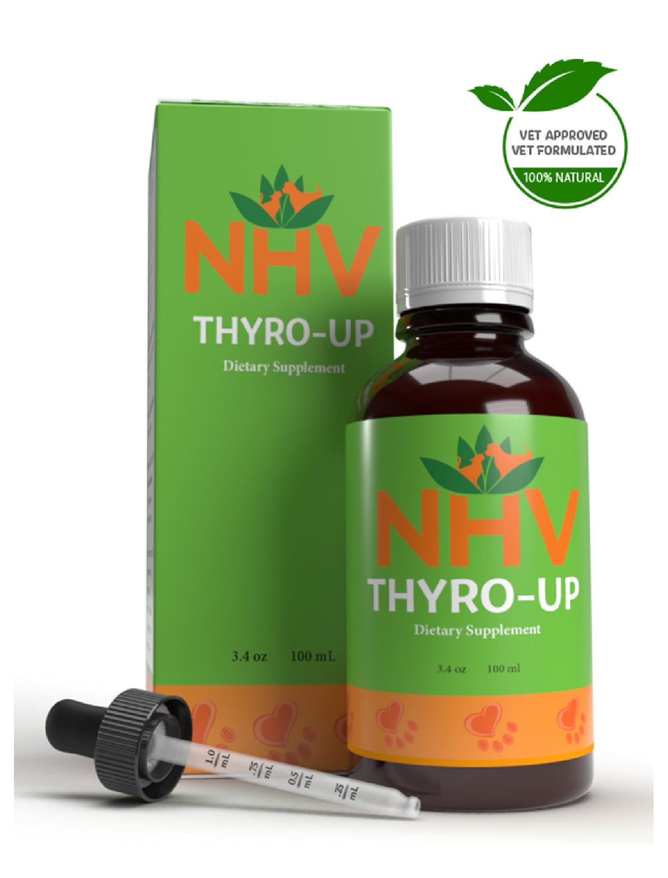 NHV Thyro Up Supplement for Pets 100ml  image 2
