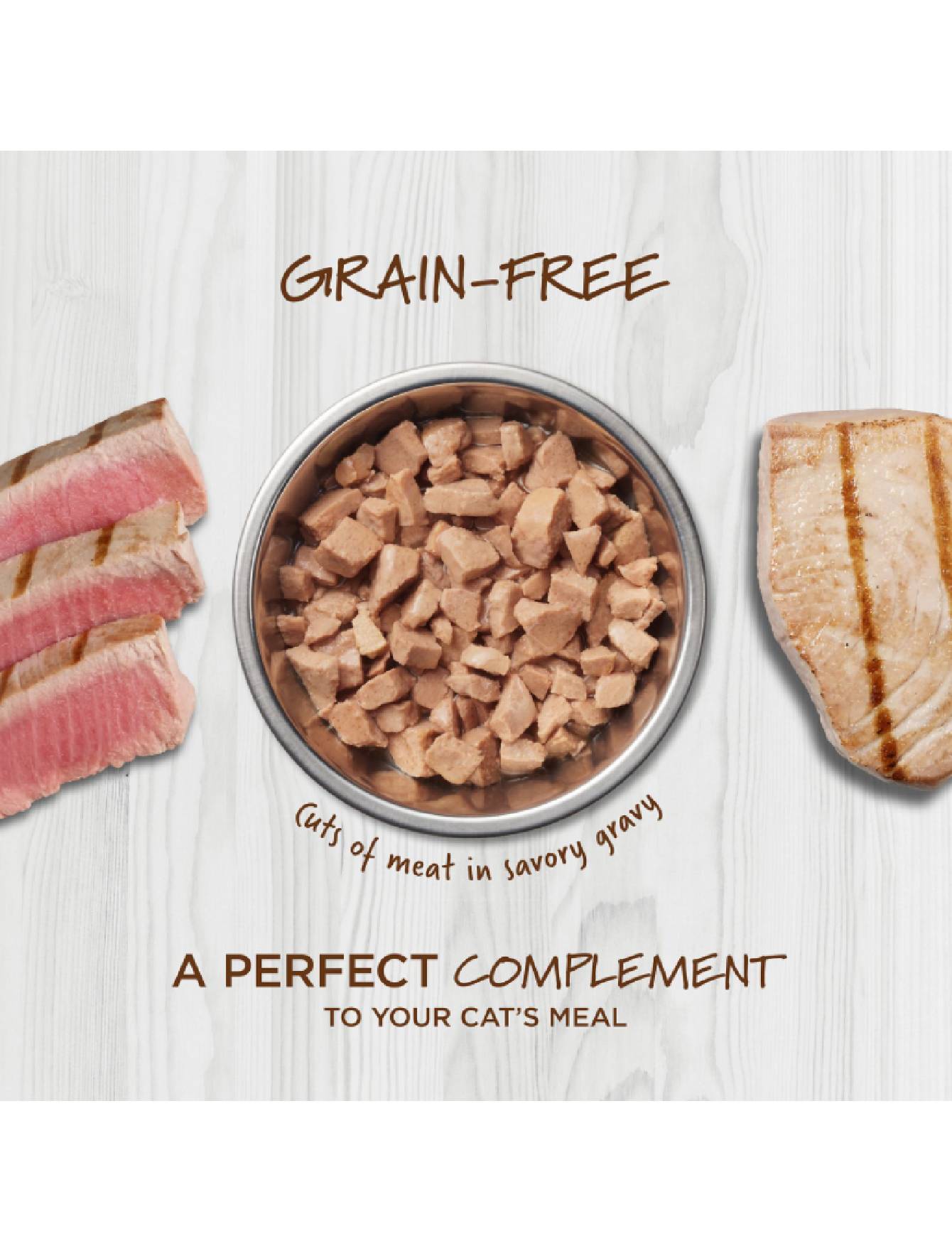 Instinct Healthy Cravings Cat 3oz Grain Free Real Tuna Wet Cat Food Topper image 3
