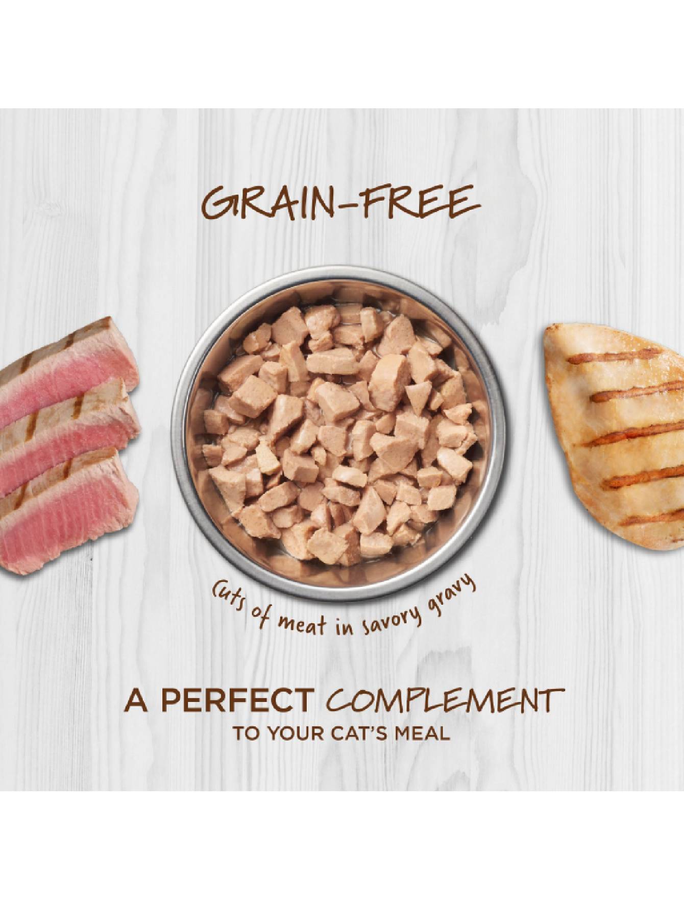 Instinct Healthy Cravings Pouch Cat 3oz x 12 Variety Pack Wet Cat Food Topper image 3