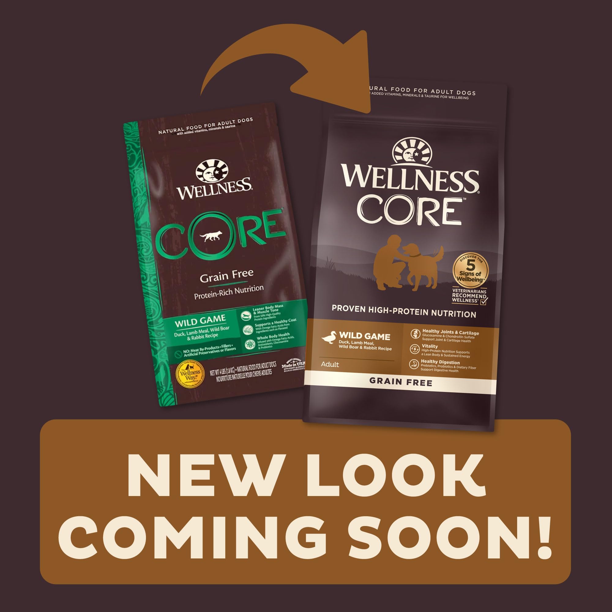 Wellness CORE Dog 5.4kg (12lb) Wild Game Grain Free Dry Dog Food image 6