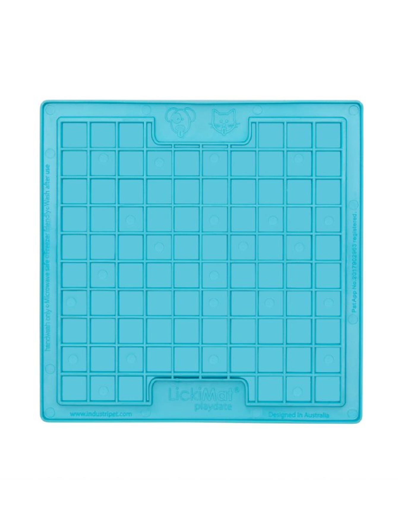 Lickimat Classic Playdate Turquoise for Dogs image 2