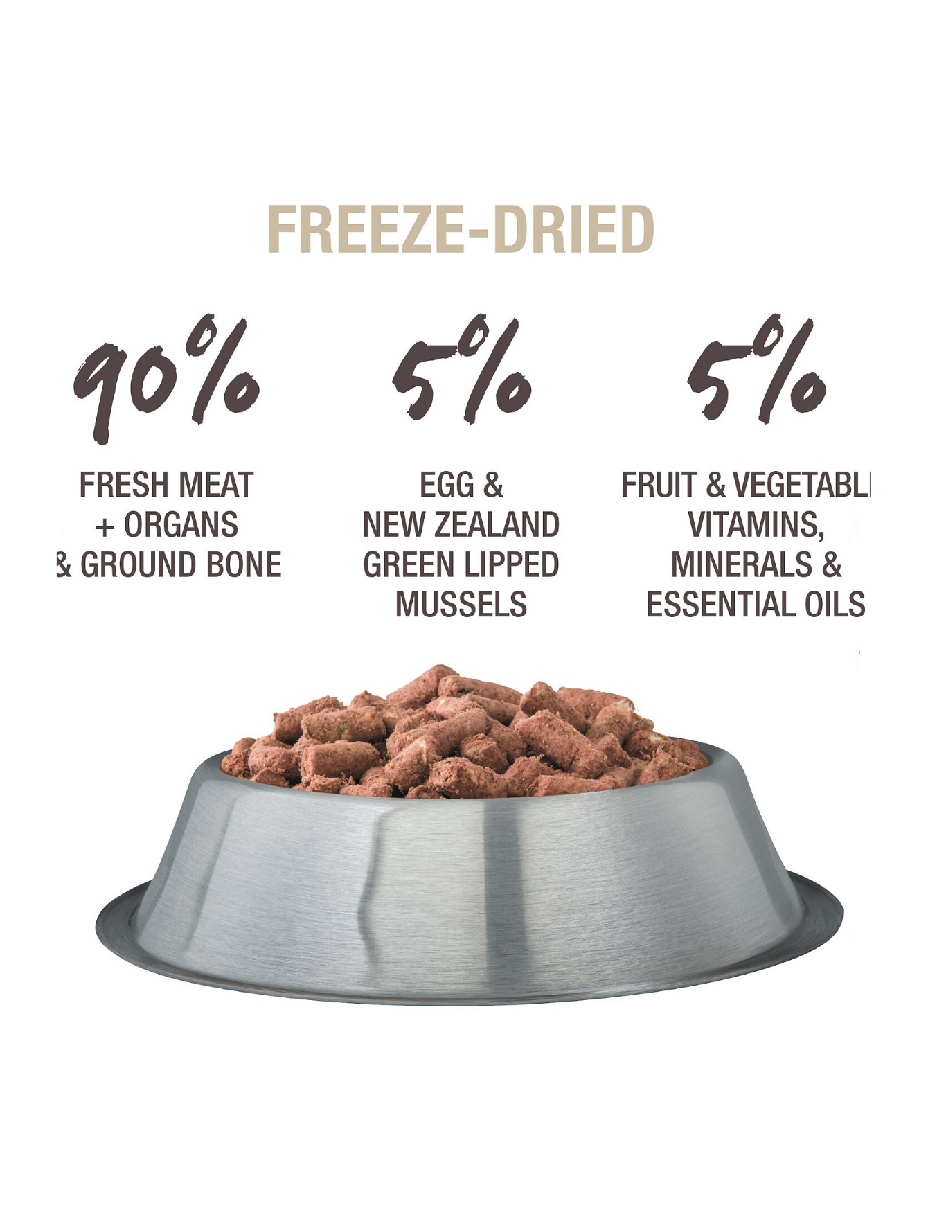 K9 Natural Dog Freeze Dried 3.6kg Beef Feast Dry Dog Food image 2