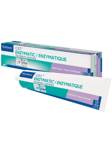 Virbac C.E.T Enzymatic Toothpaste Beef Flavor 70g for Dogs & Cats image 4
