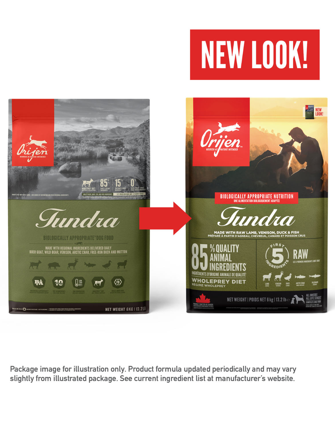 Orijen Dog 2kg Tundra Dry Dog Food image 6