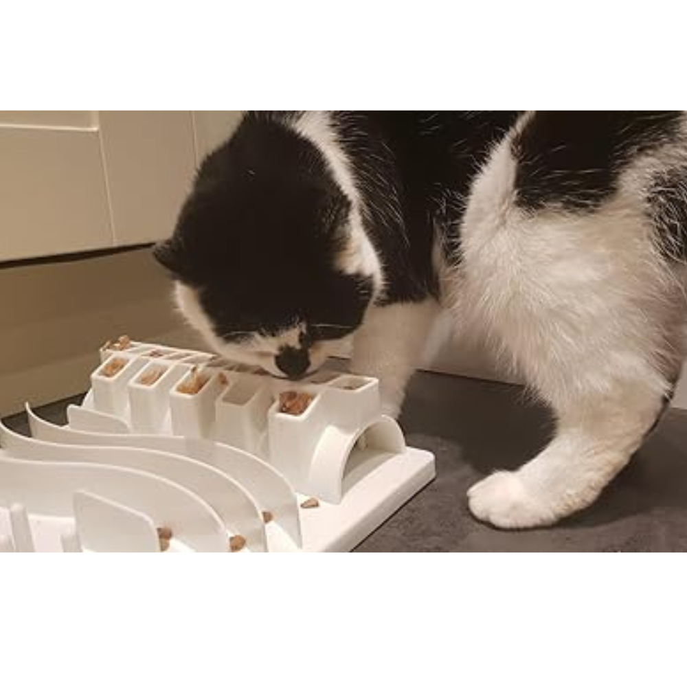 Trixie Cat Activity Fun Board Strategy Game Light Grey, 30 × 40 cm image 9