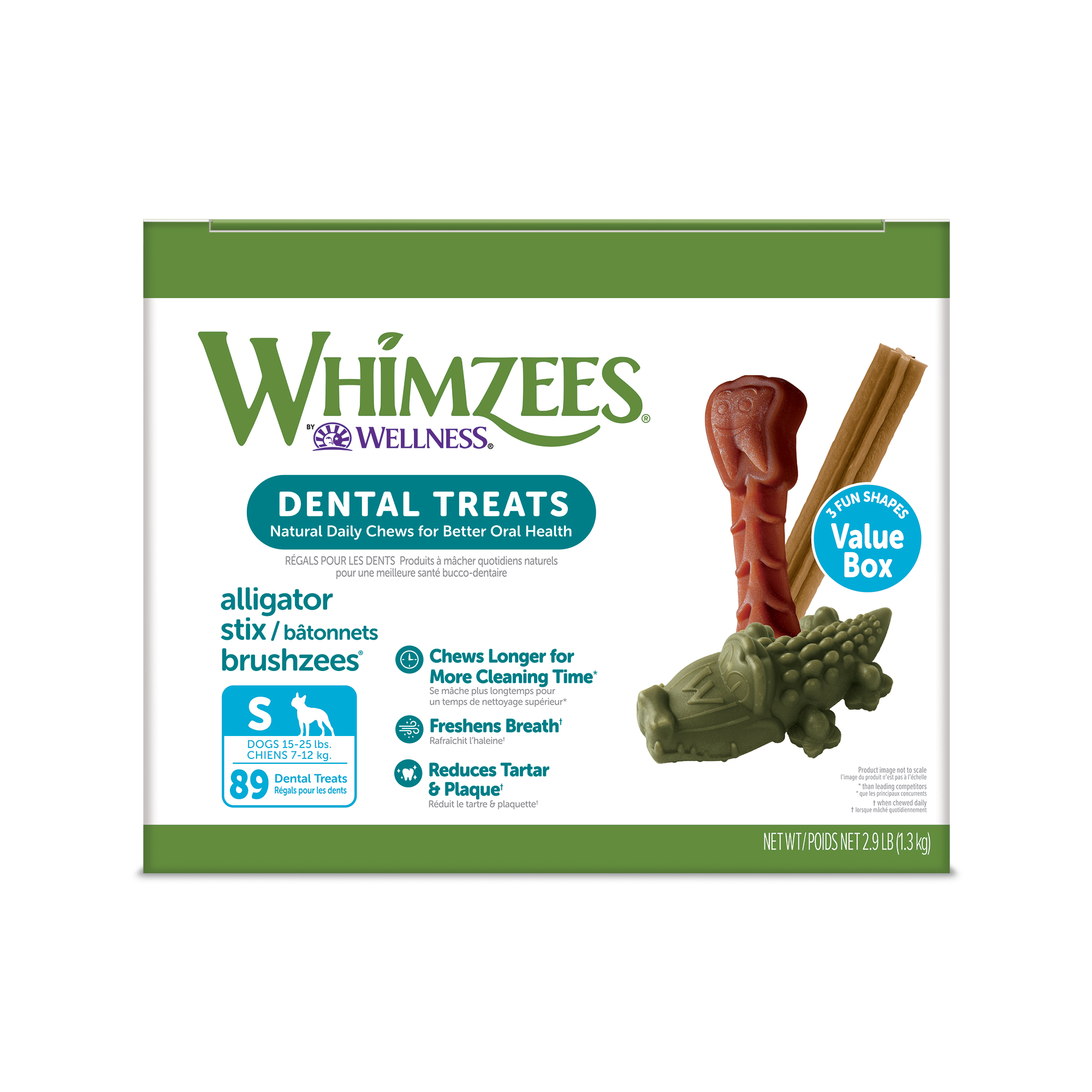 Whimzees Dog Variety 56pcs (Small) Value Box Dental Chews for Dogs image 5