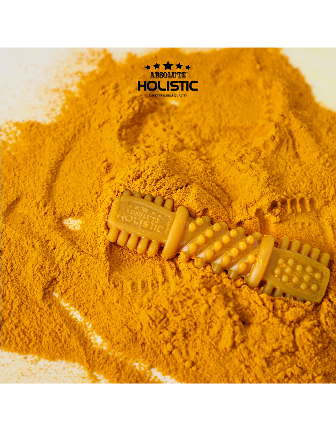 Absolute Holistic Dog 25g Turmeric Boost Dental Chew Dog Treat image 4