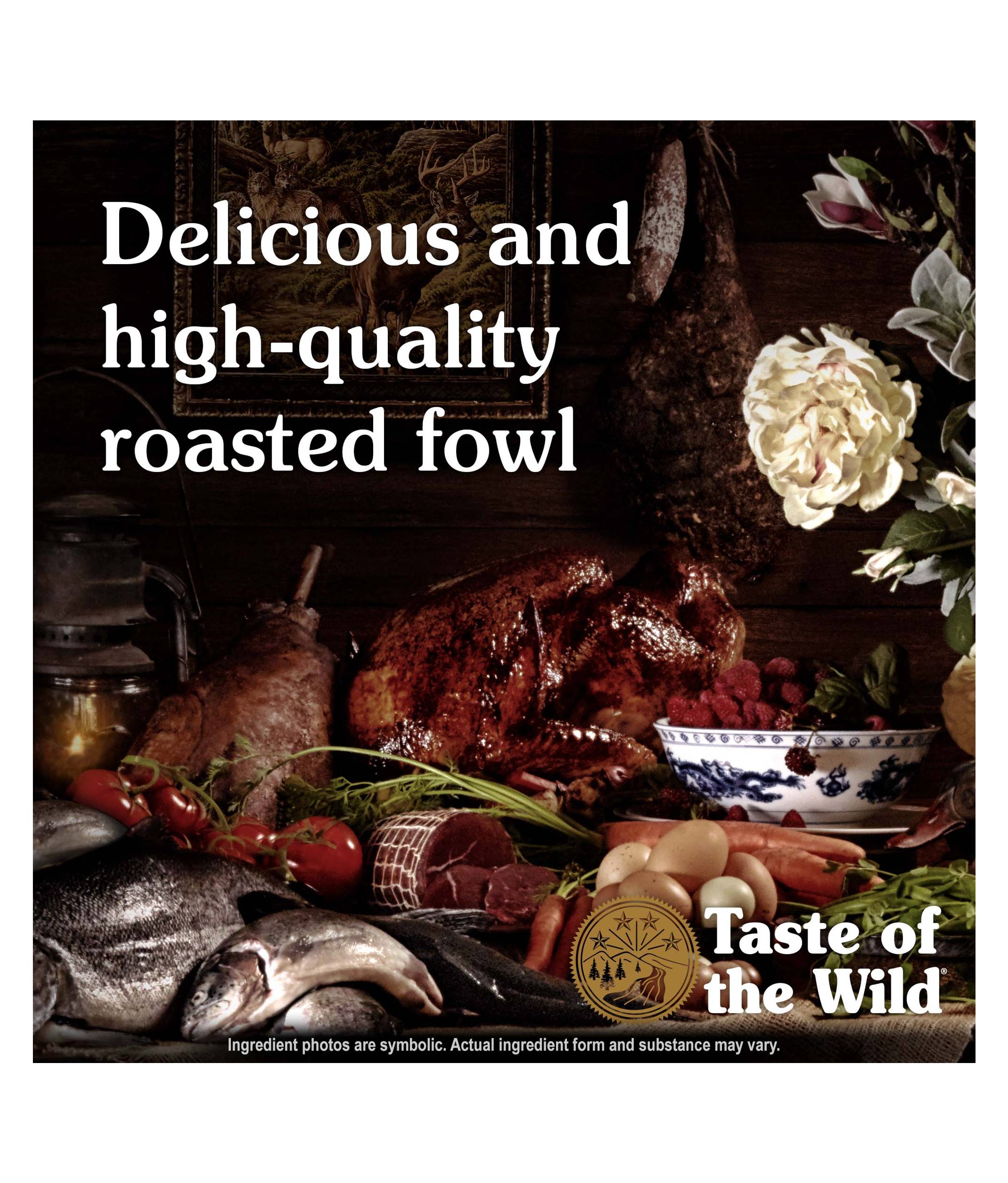Taste of the Wild Dog 12.2kg Wetlands Canine Roasted Fowl Dry Dog Food image 5