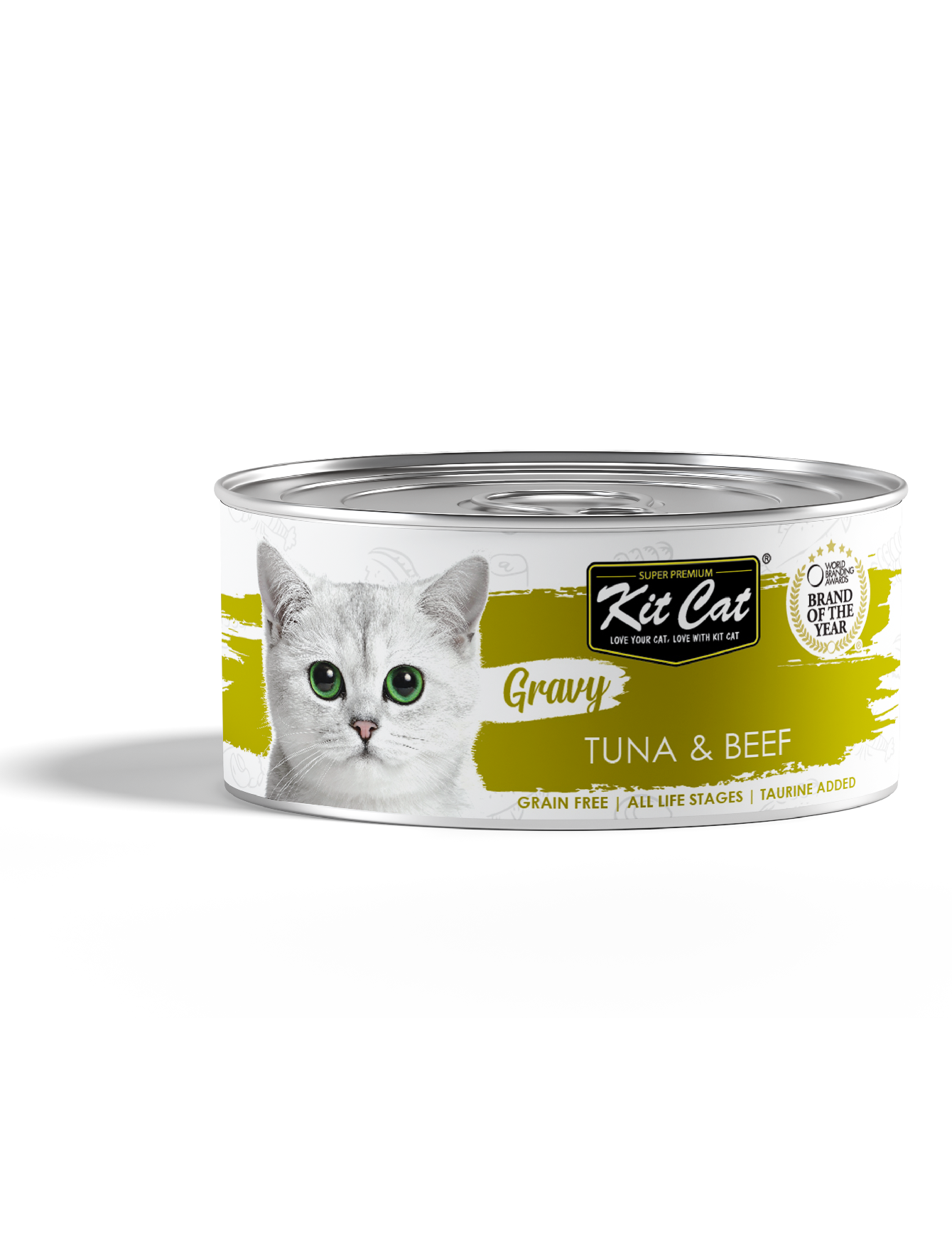Kit Cat 70g Gravy Canned Tuna & Beef Wet Cat Food (EXP: 06 Nov 2027) image 2