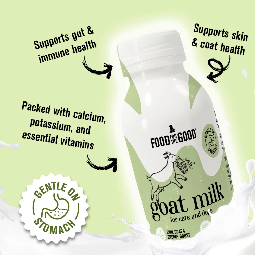 Food For The Good 200ml Goat Milk For Cat & Dog image 3