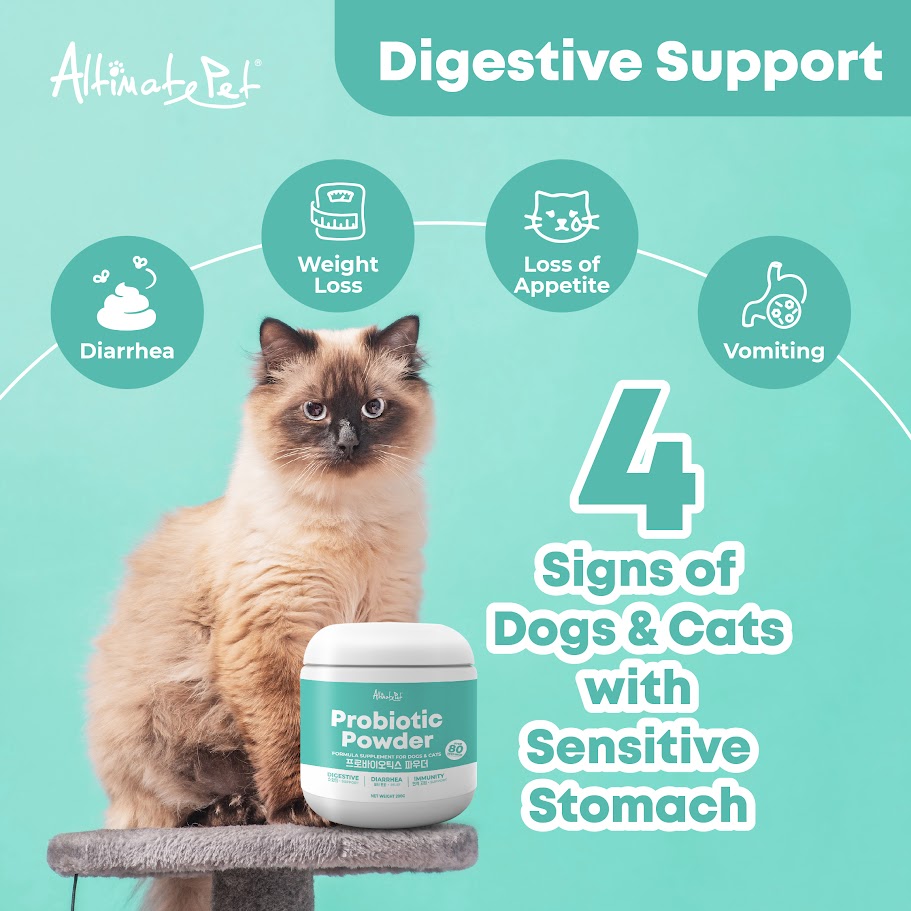 Altimate Pet Probiotic Powder Supplement For Cats Over 80 Servings (200g) (EXP: 01 Nov 2027) image 2