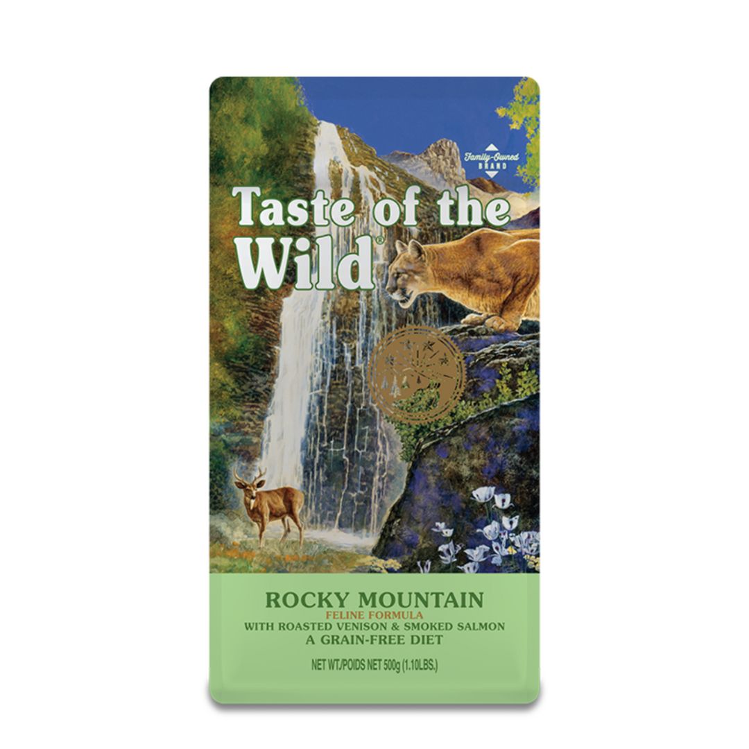 Taste of the Wild Cat Rocky Mountain Roasted Venison & Smoked Salmon Dry Cat Food image 2