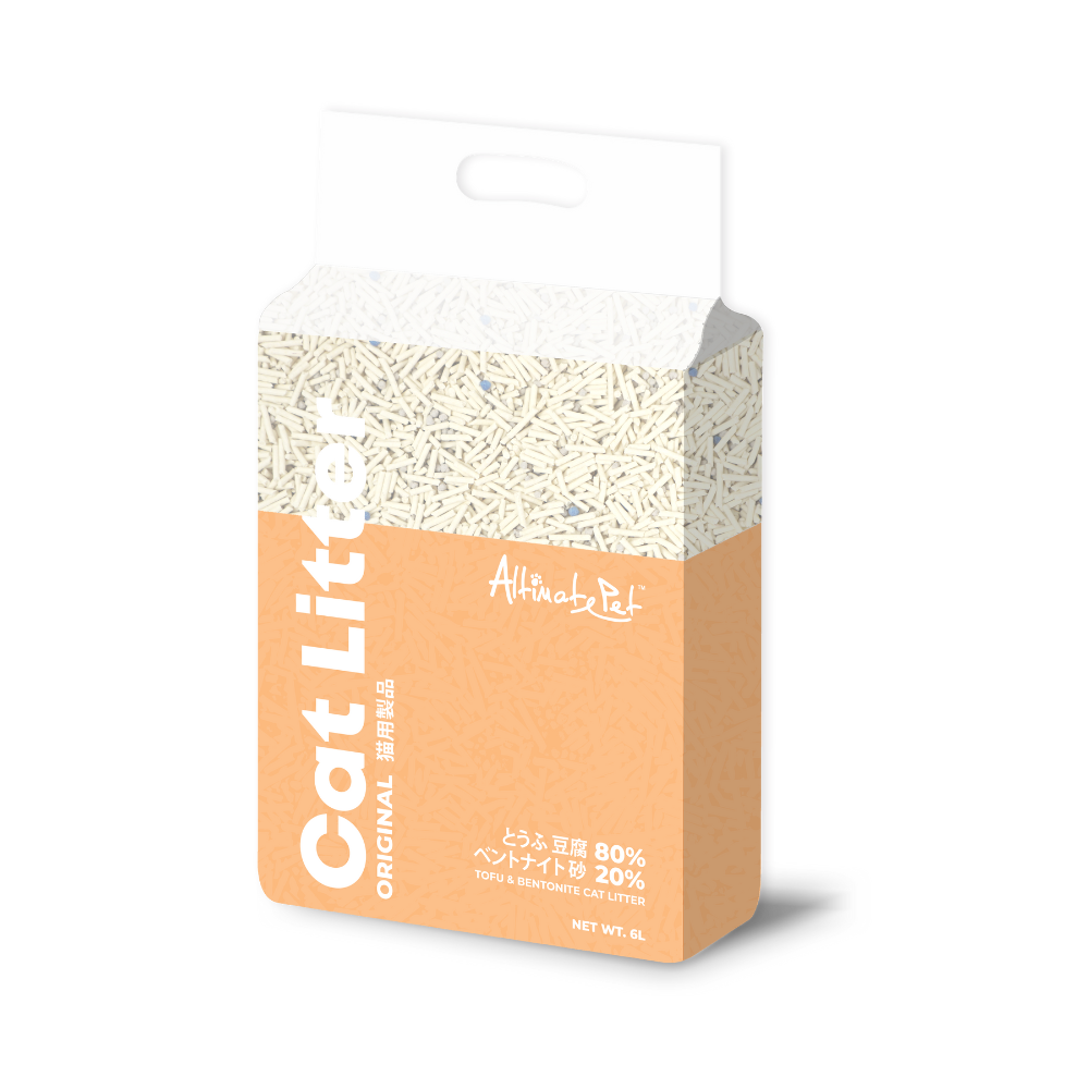 Altimate Pet Tofu & Bentonite Cat Litter 6L Original image 2