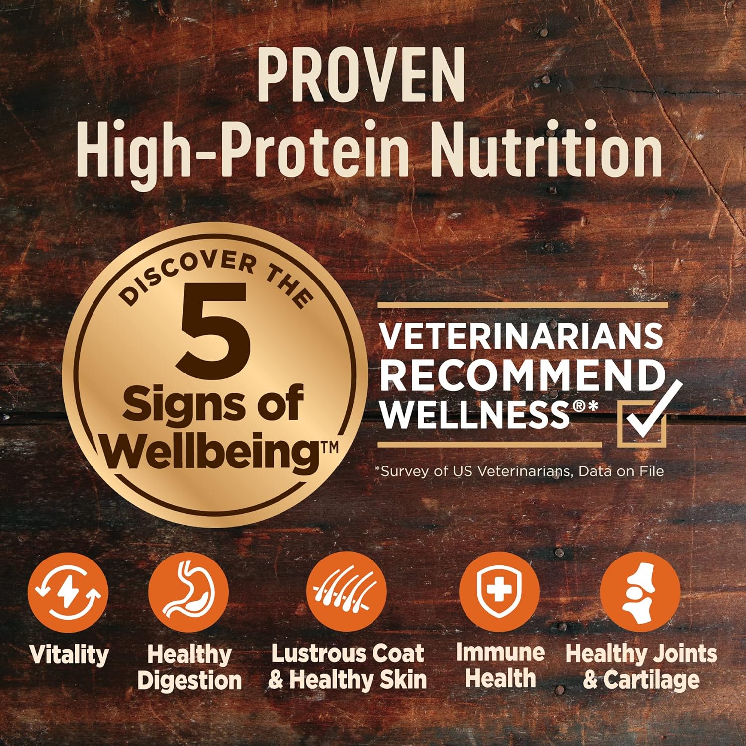 Wellness CORE Dog 10.9kg (24lb) Large Breed Puppy Grain Free Dry Dog Food image 3