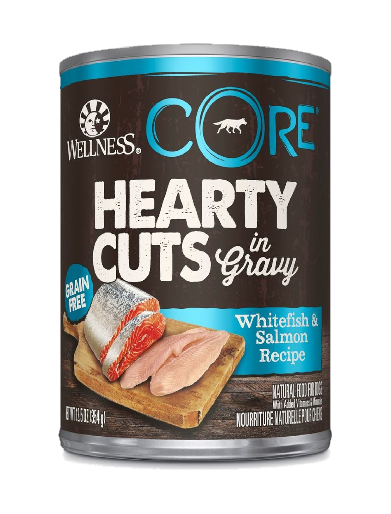 Wellness CORE Hearty Cuts in Gravy Whitefish & Salmon Wet Dog Food 3546 image 3