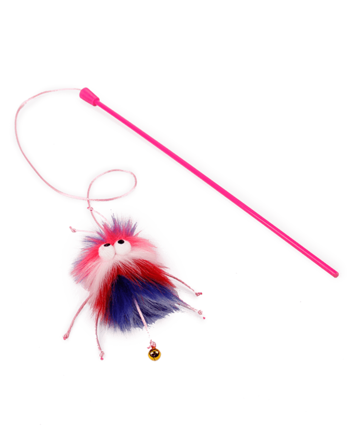AFP Furry Ball Fluffer Wand Red  image 2