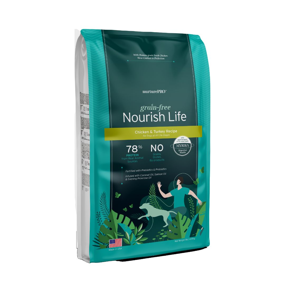 Nurture Pro Dog Nourish Life Grain Free Chicken & Turkey Dry Dog Food image 4
