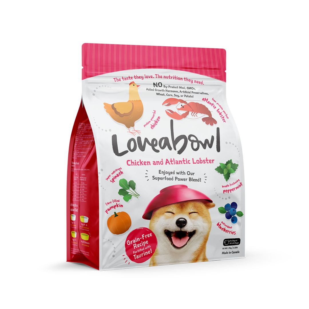 Loveabowl Dog Chicken with Atlantic Lobster Dry Dog Food image 2